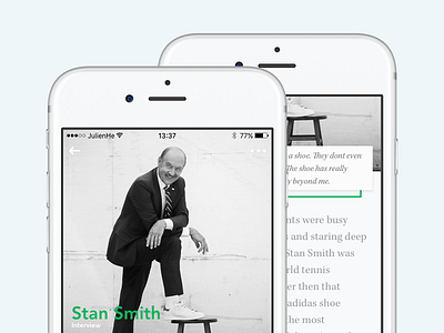 Blog - Stan Smith interview