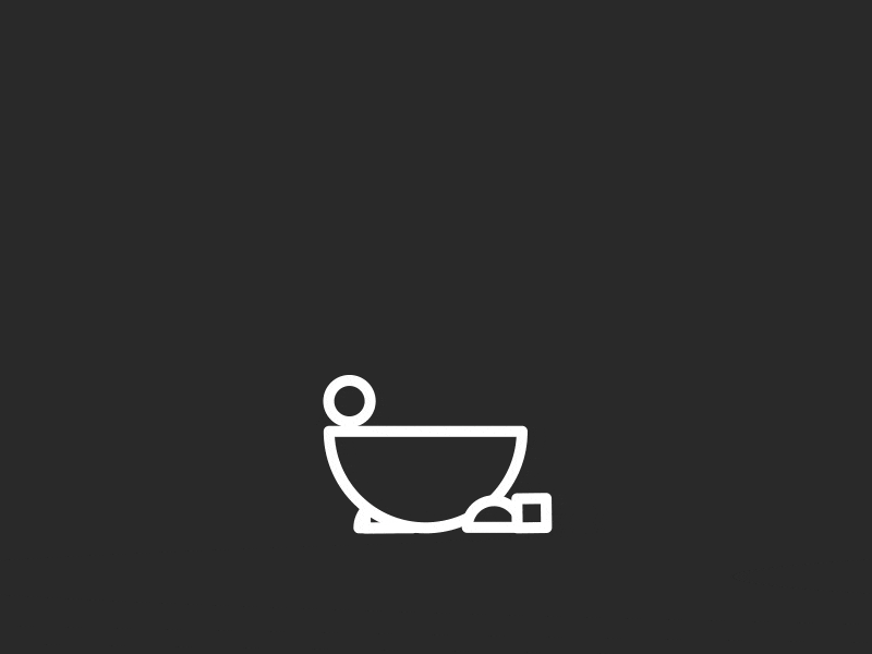 Icon loop - Motion animation black design icon line motion motion graphics ui ux walkcycle white