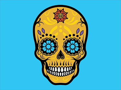 Sugar Skull designs, themes, templates and downloadable graphic