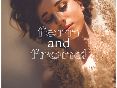 Fern and Frond Logo Design branding branding design floral florist graphic design logo logotype