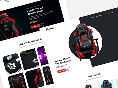 Clutch Online Store | Pewdiepie Edition | Fun Concept