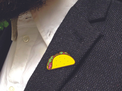 Taco Pin lapel pin taco tacos