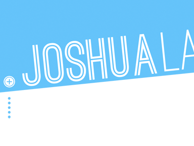 JoshLain.cz portfolio