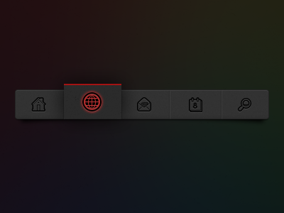 Menu buttons fun icons menu ui ux