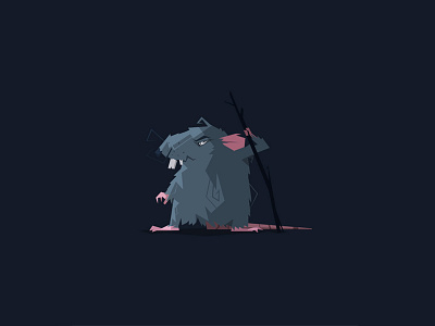 Ragar the grumpy rat