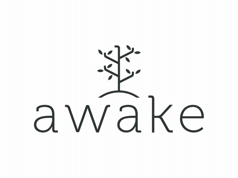 Awake Logo adobeaftereffects logo animation logo reveal mograph motiongraphics