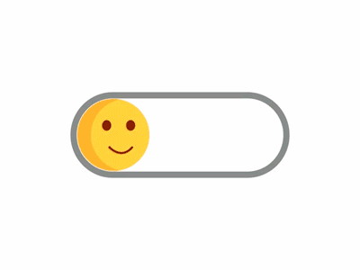 Mood Toggle animation emoji motion motion graphic toggle ui ux