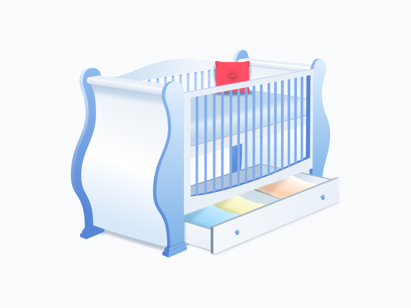 Crib Illustration By Kyle Mcdowell On Dribbble