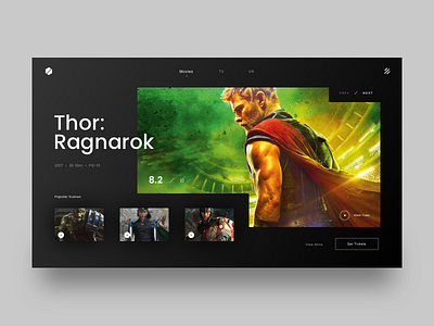 Thor: Ragnarok cinema imdb landing marvel movie theatre thor tickets ux