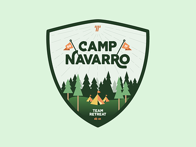Tally Camp Navarro Team Retreat camp flag forest outdoor redwoods tally team tent trees