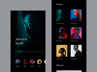 Music App Concept