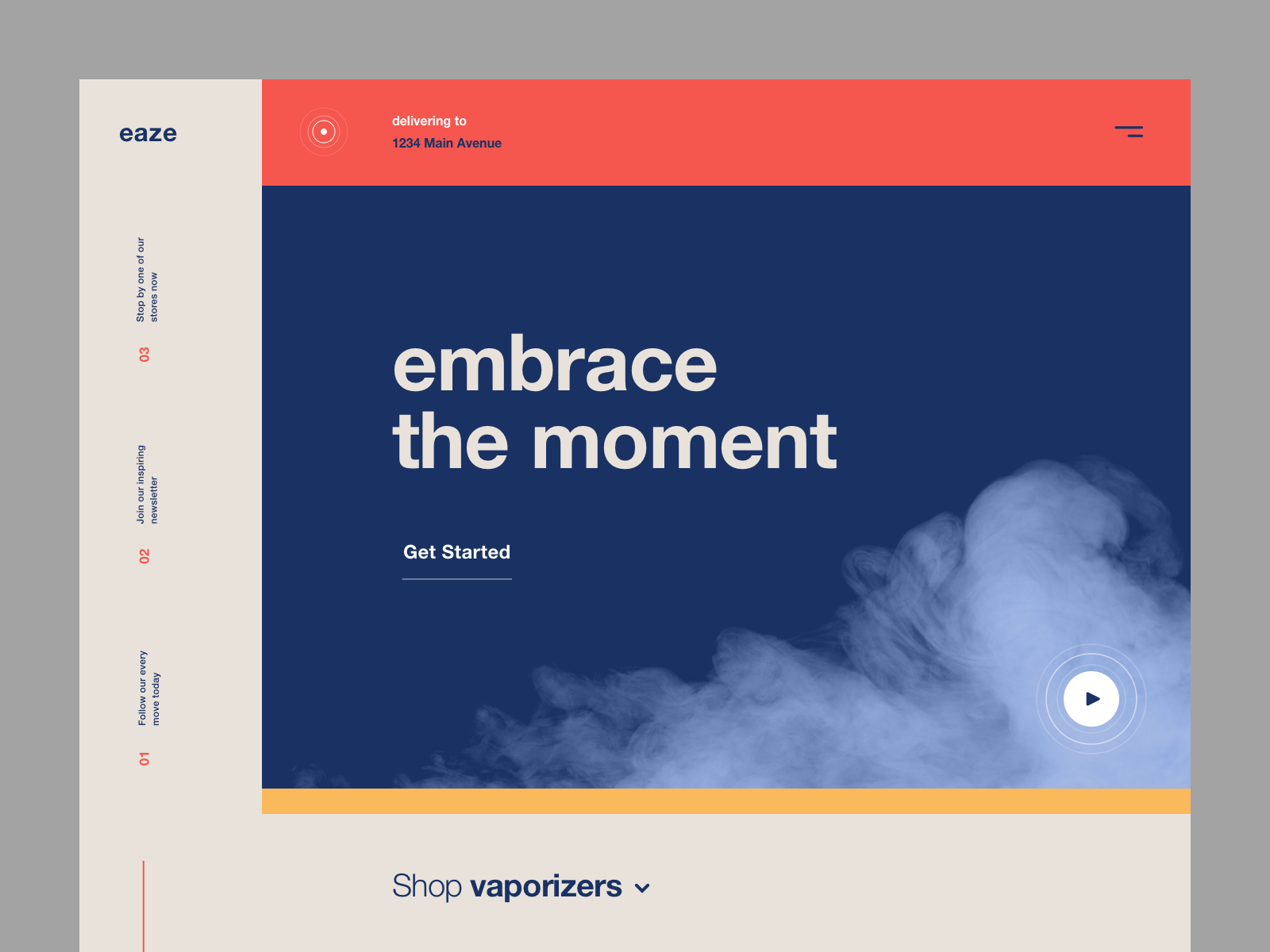 Eaze Redesign by Kyle McDowell 🤘🏼 on Dribbble