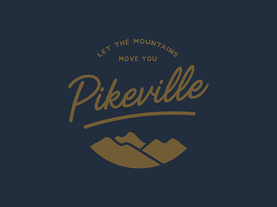 Pikeville KY Logo Concept adventure branding city eastern kentucky explorer identity identity design kentucky logo logo design mountain outdoors pike tourism
