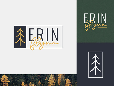Erin Flynn Branding brand branding lettering nature