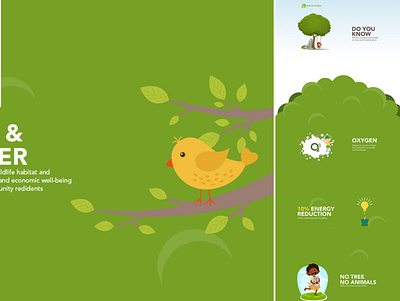 Save Tree Website chennai designer design illustration illustration art infographic ui uidesign ux