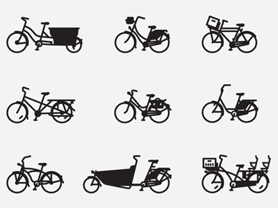 Bicycles bicycles bikes illustration line work simple wheels
