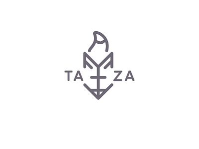Taza Coffee shop logo animal branding coffee coffee bean coffeeshop dailylogochallenge design dog fox hipster icon learning lineart logo vector