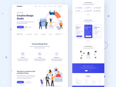 Digital Agency Website Template agency agency branding agency landing page agency template agency website branding colorful creative creative design dailyui design digital illustrations minimal ui ux visual design web design website website design