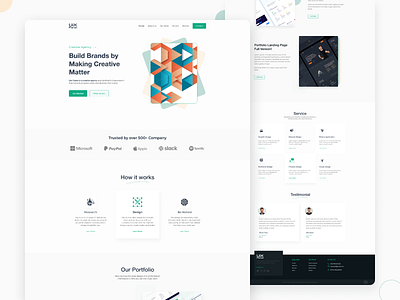 Uix Planet S1 Creative Agency Landing Page!