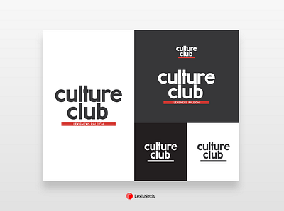 LexisNexis Culture Club branding design graphic design illustration logo typography vector