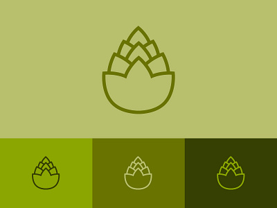 Flat Hop Color beer beer brewing flat flat hop fresh green hop hoppy synergy brewing systems vector