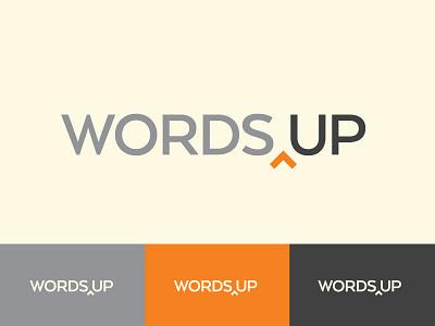 WORDSUP BRANDING arquitecta bold branding copy editor editing logo publishing three color typography writer