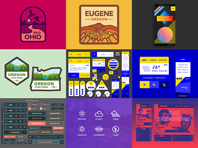 2015 Best Nine 2015 best nine badges icons ui kits user interface