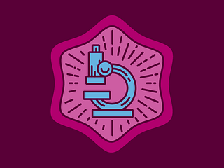 Biology Badge by Erik Knutson on Dribbble