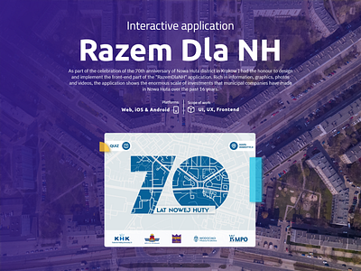 Interactive application - Razem Dla NH