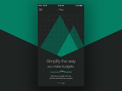 Moni Budget Planning App Splash Screen