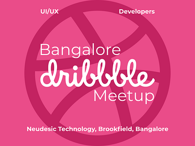 Bangalore Dribbble Meetup