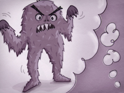 Monster Cognition Illustration illustration monster