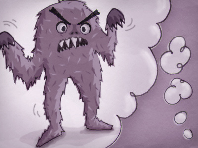 Monster Cognition Illustration monster illustration