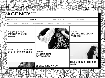Agency Web site Concept