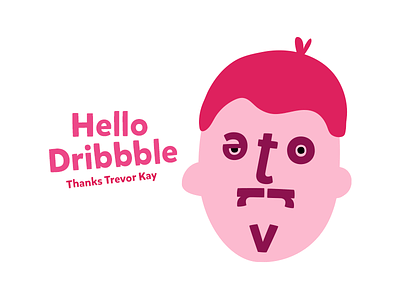 Hello Dribbble. buy debut trevor typefaces