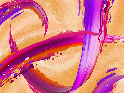 Paintology 1.0 3d art colorful illustration paint strokes painterly