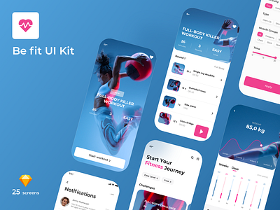 Fitness App UI Design