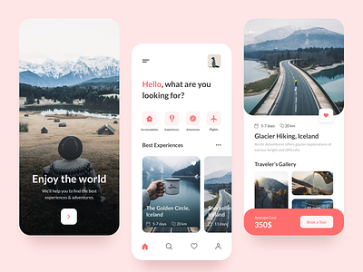 Travel App UI