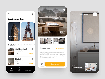 Hotel Booking App UI