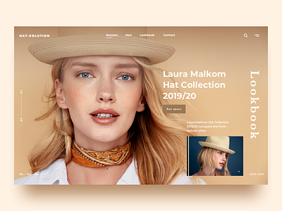 Fashion Landing UI