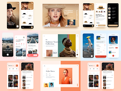 2019 Top 9 app clean design ecommerce fashion food landing minimal mobile music product page travel ui ux web website