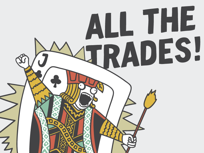 Jack of All Trades by Lynn Fisher on Dribbble