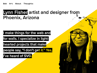 Portfolio Refresh responsive web