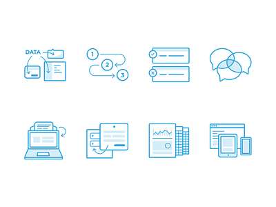 SaaS Icon Set