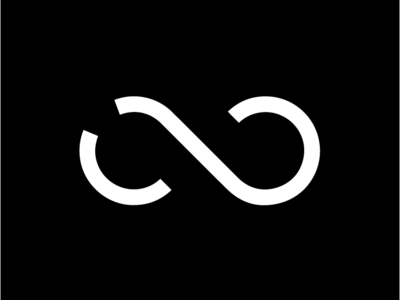 Infinity Logo FORESKO co brand branding design flat illustration logo vector