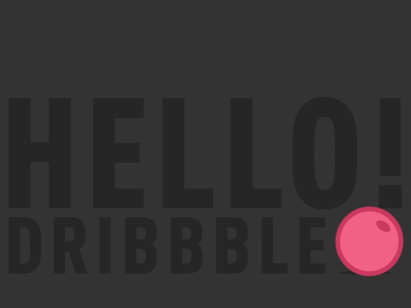 Hello dribble ! dribble hello