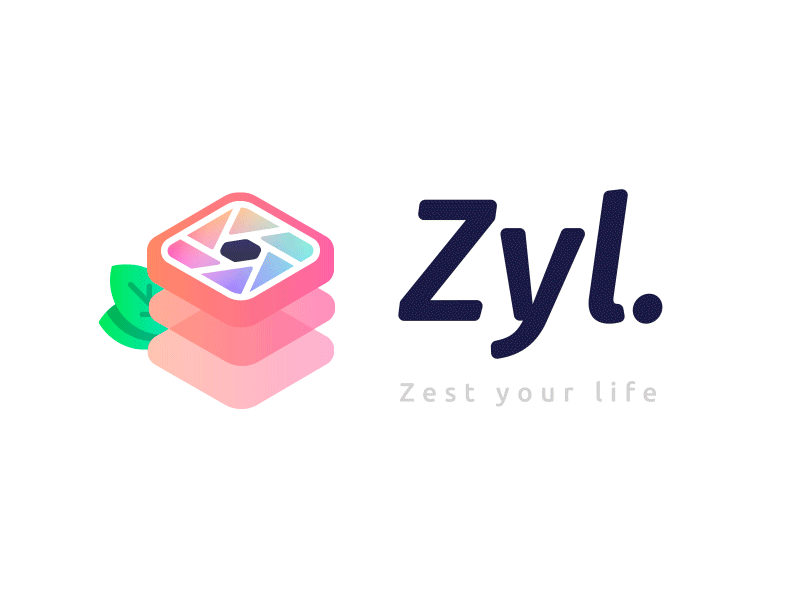 New logotype Zyl app brand design logotype mobile rebranding