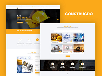 Construcdo | Responsive HTML Template bootstrap 4 bootstrap 4 template construction template css3 front end developer html template javascript jquery jquery slider themeforest wordpress developer wordpress theme