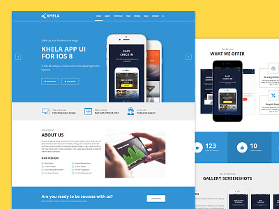 Kehla | Responsive HTML Template Using Bootstrap bootstrap 4 bootstrap 4 template business template construction template css3 front end developer html template javascript jquery themeforest wordpress developer wordpress theme