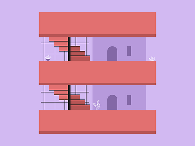 36 Days of type - E 36daysoftype adobe architecture color contest design digitalart figma illustration india interior lettering stair typeart typography